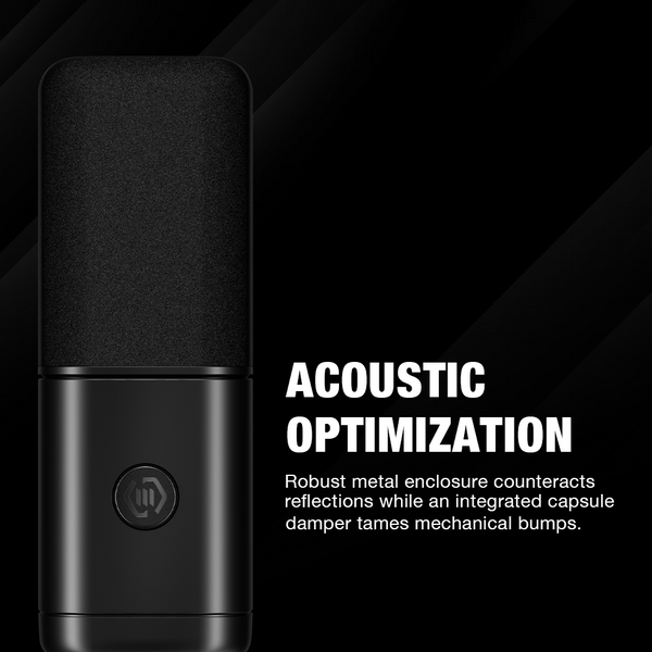 SOUNDTECH U1 Microphone Supercardioid for Podcast Creator Streamer