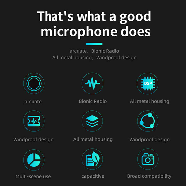 SOUNDTECH Cardioid Arc-Shaped Microphone ST-VM02 for Video DSLR Smartphone