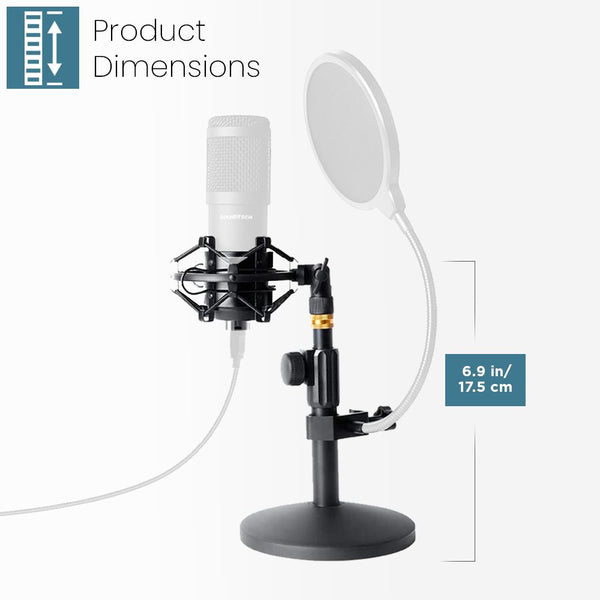 SOUNDTECH Table Stand for Mic Condenser Soundtech Microphone
