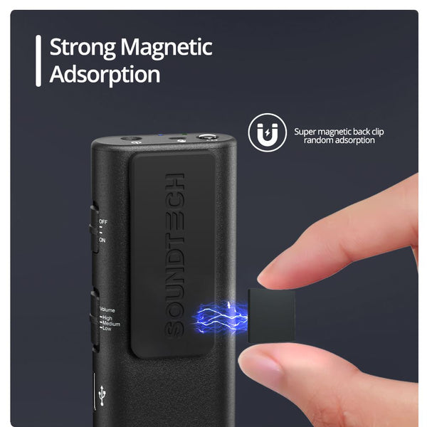 SOUNDTECH GO2 Wireless Microphone System 2.4Ghz - Receiver Only ...